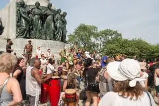 Les TamTams du Mont Royal Монреаль