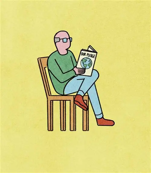 Сознательный путешественник Иллюстратор человек, читающий газету сидя