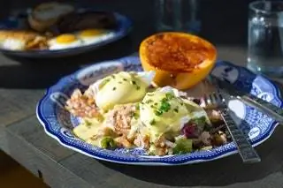 Бранч в ресторане Founding Farmers Washington DC округа Колумбия