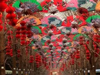 Это изображение может содержать фестиваль толпы и ковер.