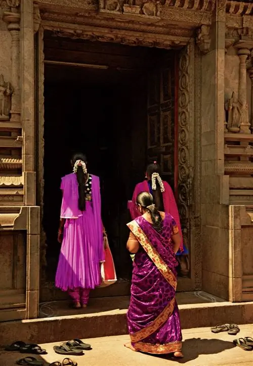 На изображении может находиться одежда Одежда Sari Silk Human Person and Stage