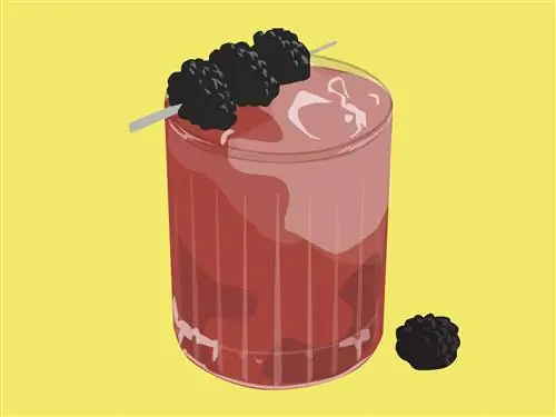 КЛАССИКА The Bramble Родившийся в клубе Fred's в Лондоне в 1984 году, этот коктейль подается с колотым льдом, добавляя свежести