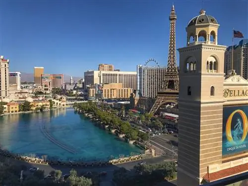 Лучший отель с видом на фонтан в Лас-Вегасе