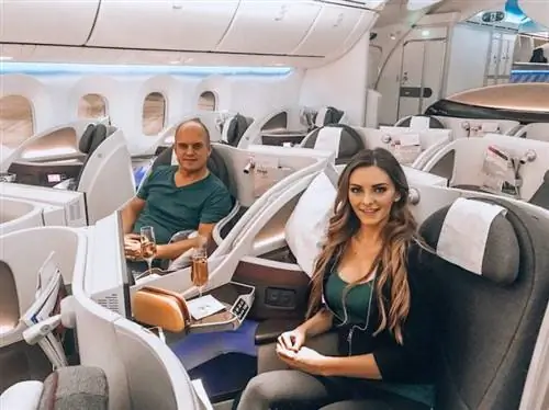 Кашли Кучеран на рейсах бизнес-класса