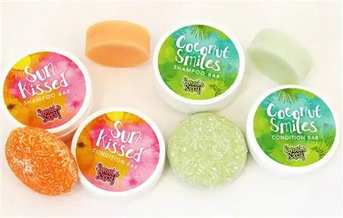 Шампунь и кондиционер для волос - экологически чистый дорожный набор