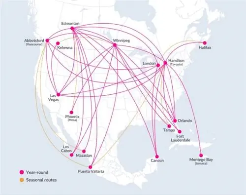 Куда летает авиакомпания Swoop Airlines
