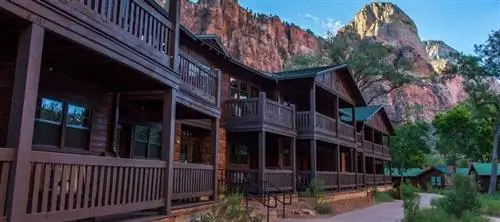 Zion Lodge - единственный отель на территории национального парка Зайон.