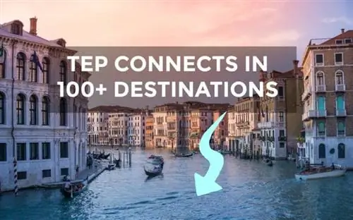 страны, в которых TEP Wireless работает и не работает