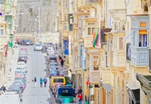 на Мальте плохое движение