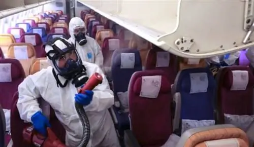 Никаких подушек и горячего питания, поскольку авиакомпании принимают профилактические меры против коронавируса