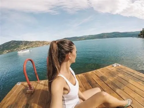 Минималистское путешествие Жизнь на озере Кашли Кучеран