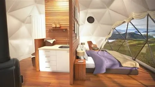 Новый курорт с куполами в стиле «буйвол-фунт» - уникальный глэмпинг в Саскачеване, Канада