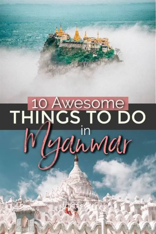 Места для посещения, что посмотреть и чем заняться в Мьянме