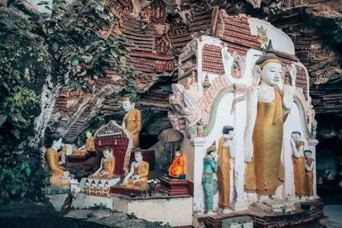 что делать в Мьянме - увидеть пещеры Хпа Ан