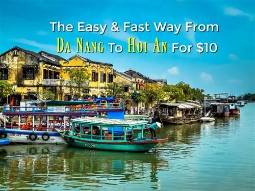 Транспорт из Дананга в Хойан – самый простой и быстрый способ за 10 долларов