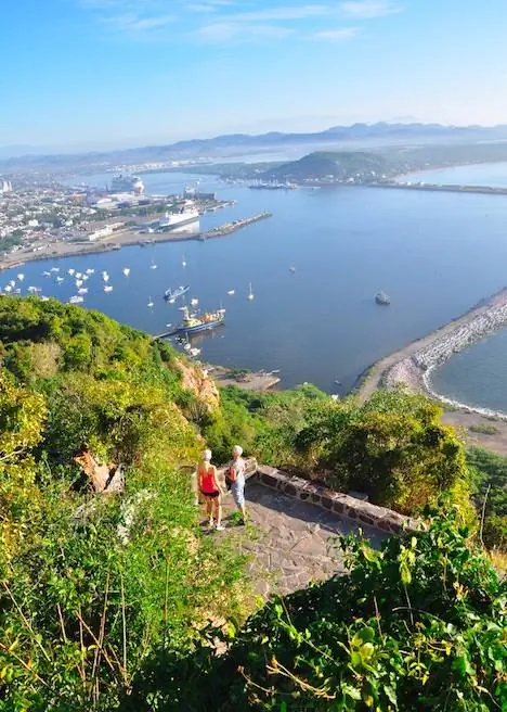 виды по дороге на Эль-Фаро, поход в Масатлан
