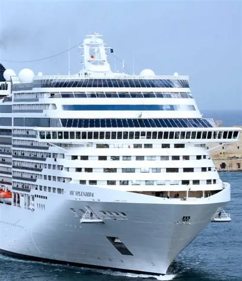Фасад MSC splendida