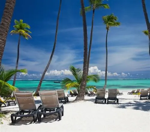 Пляж Баваро в Пунта-Кане. Доминиканская Республика