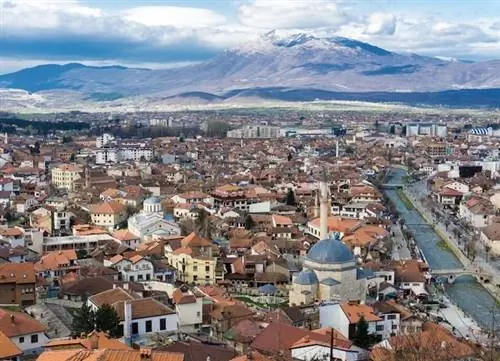Городской пейзаж Призрена, Косово