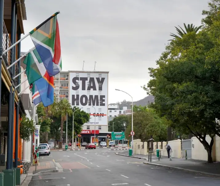 оставайся дома, Кейптаун, Южная Африка