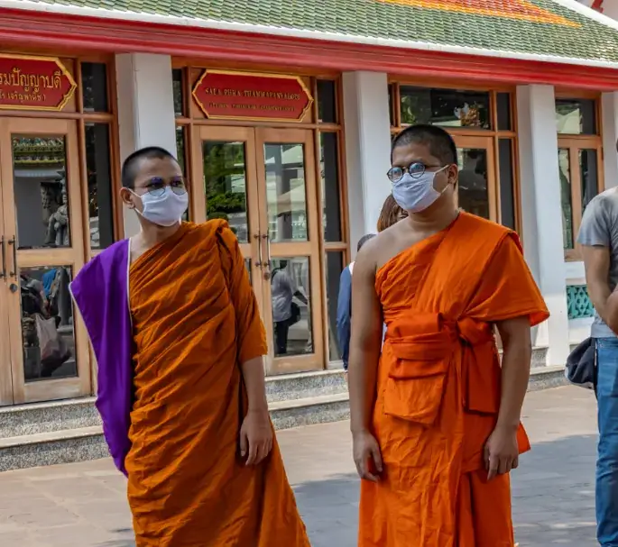 Маски монахов Таиланда