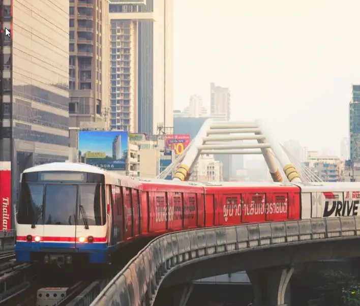 BTS Sky Train Бангкок