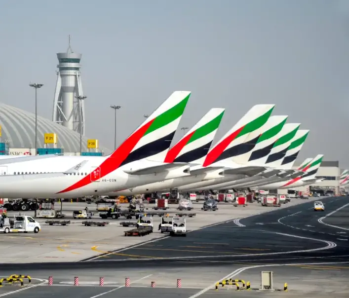 самолеты авиакомпании Emirates