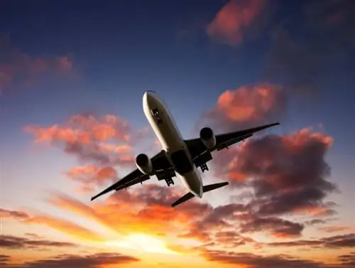 Боинг 777 закат