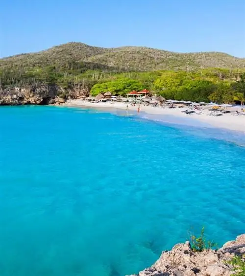 Бирюзовая вода на Кюрасао