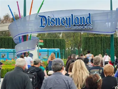 знак Диснейленда