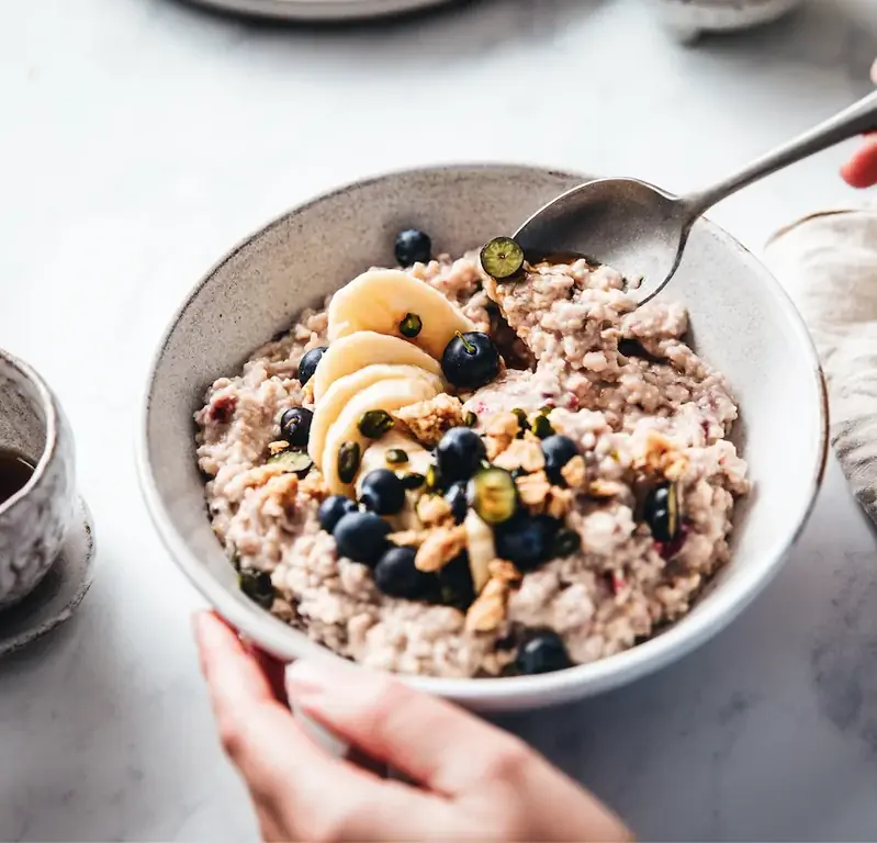 Чаша овсянки