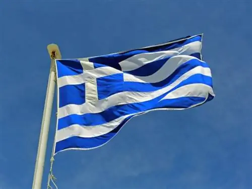 греческий флаг