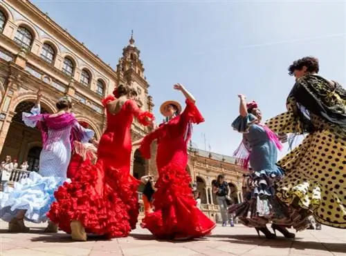 фламенко, танцы в испании