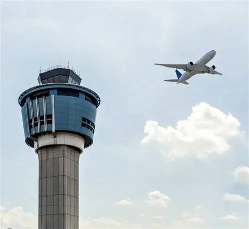 Башня аэропорта Лагуардия Нью-Йорк