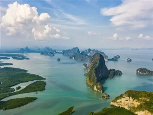 Карстовый ландшафт Пхангнга