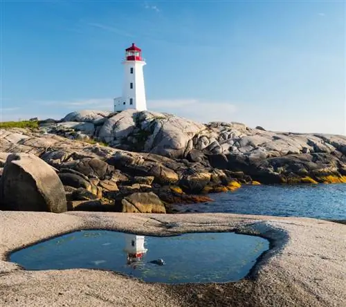 Маяк Пегги-Коув, Новая Шотландия