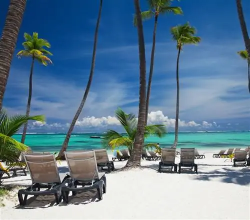 Пляж Баваро в Пунта-Кане. Доминиканская Республика