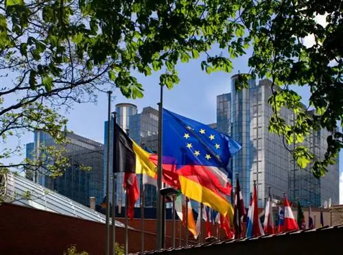 Флаги парламента ЕС