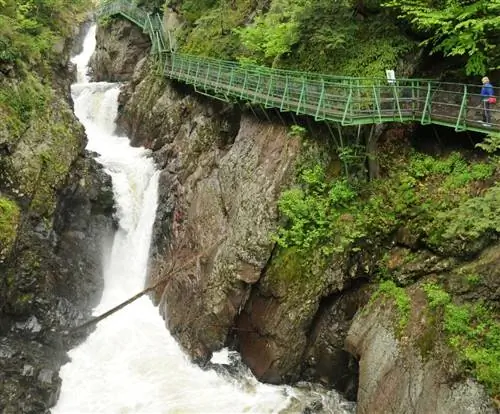 Водопад High Falls Gorge, Адирондакс