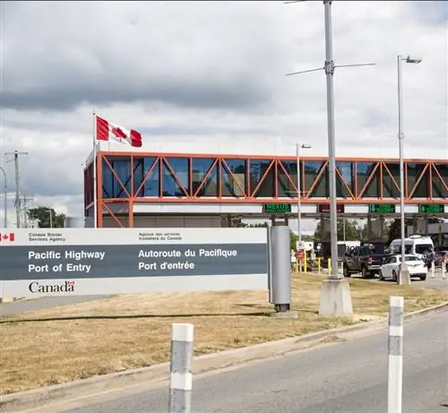Пограничный переход Канады