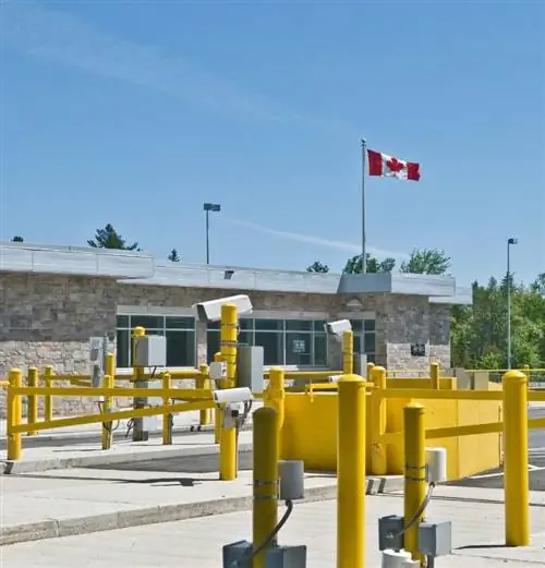 Пограничный переход Канады
