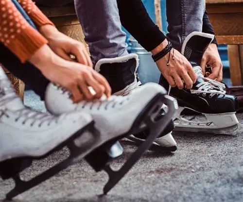 Катание на коньках в Палм-Бич