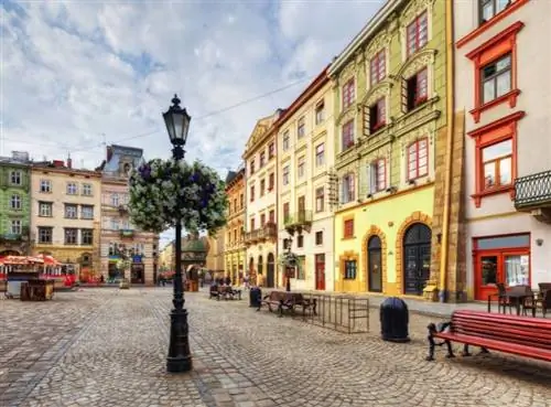 украинская городская площадь