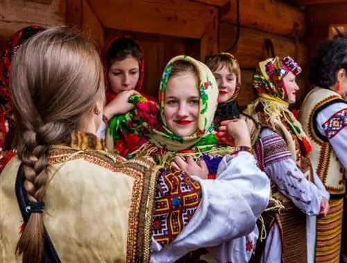 украинский традиционный наряд