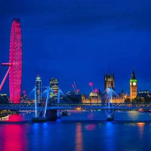 Лондонский глаз Биг Бен