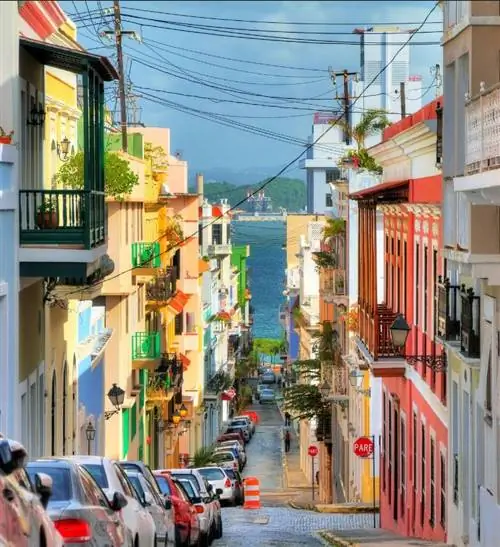 Сан-Хуан-стрит в Пуэрто-Рико