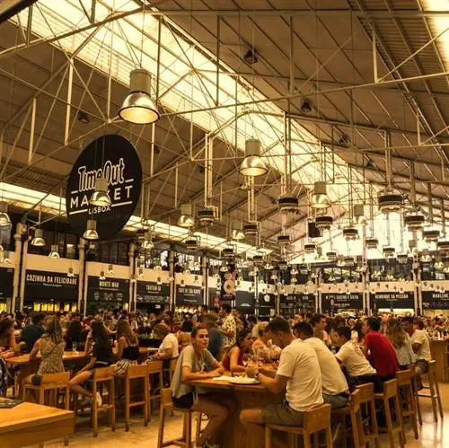 Time Out Food Market Лиссабон, закусочные