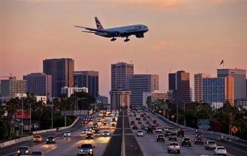 Приземление самолета British Airways