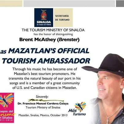 Официальный посол туризма Масатлана