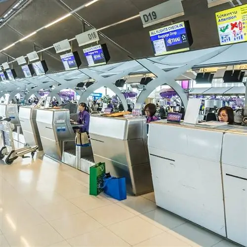 регистрация на рейс Thai Airways